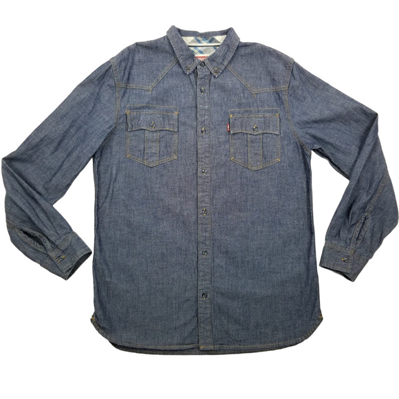 levis selvedge shirt